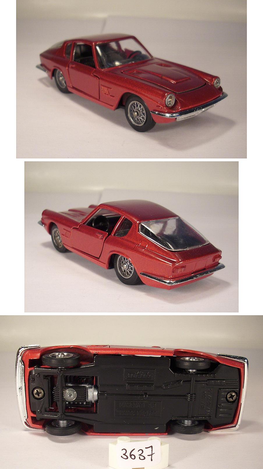 Solido 1/43 Maserati 3,5 Haute Fidelite rot #3637 | eBay