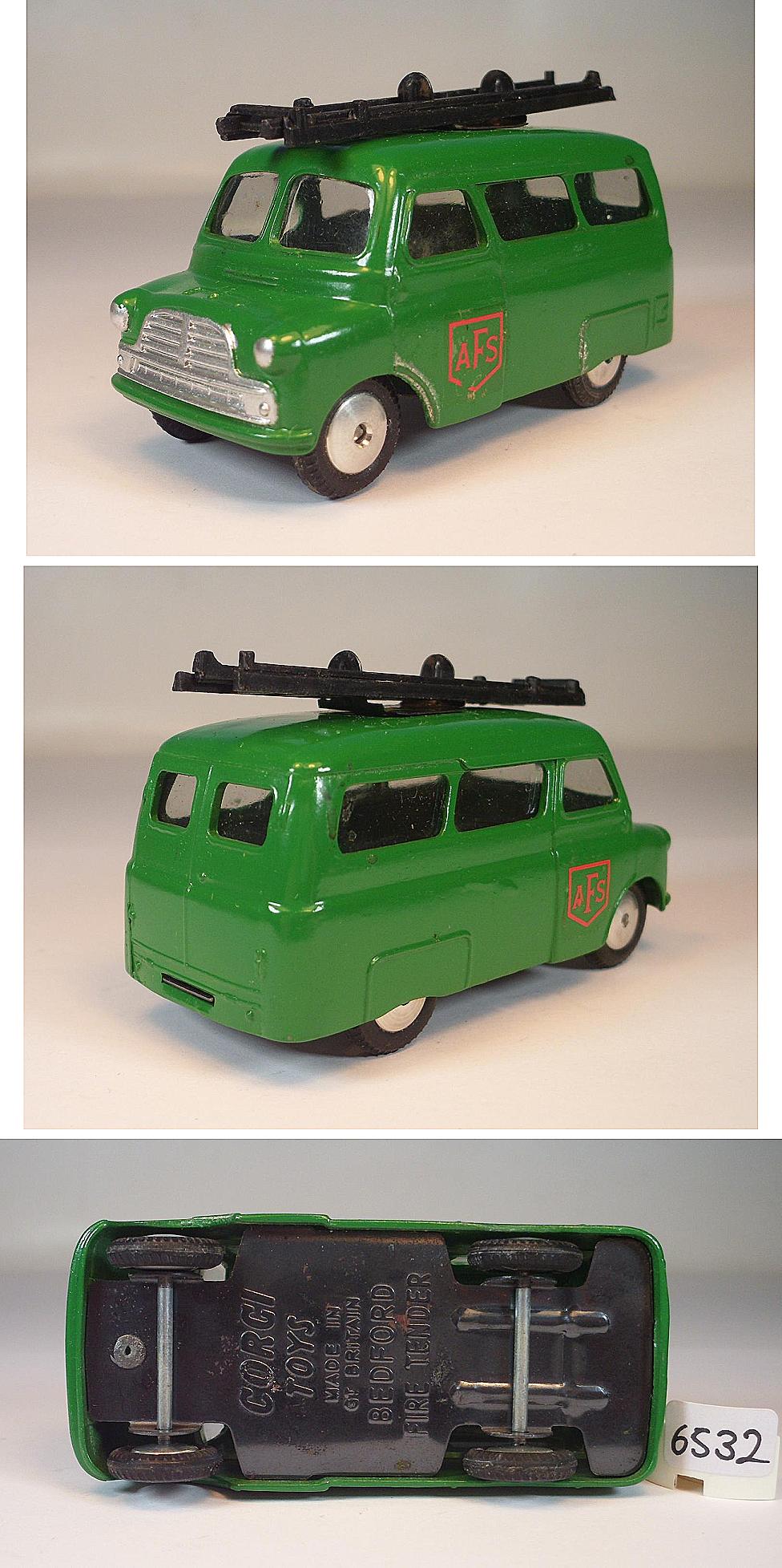 Corgi Toys 405 Bedford Fire Tender AFS #6532 | eBay