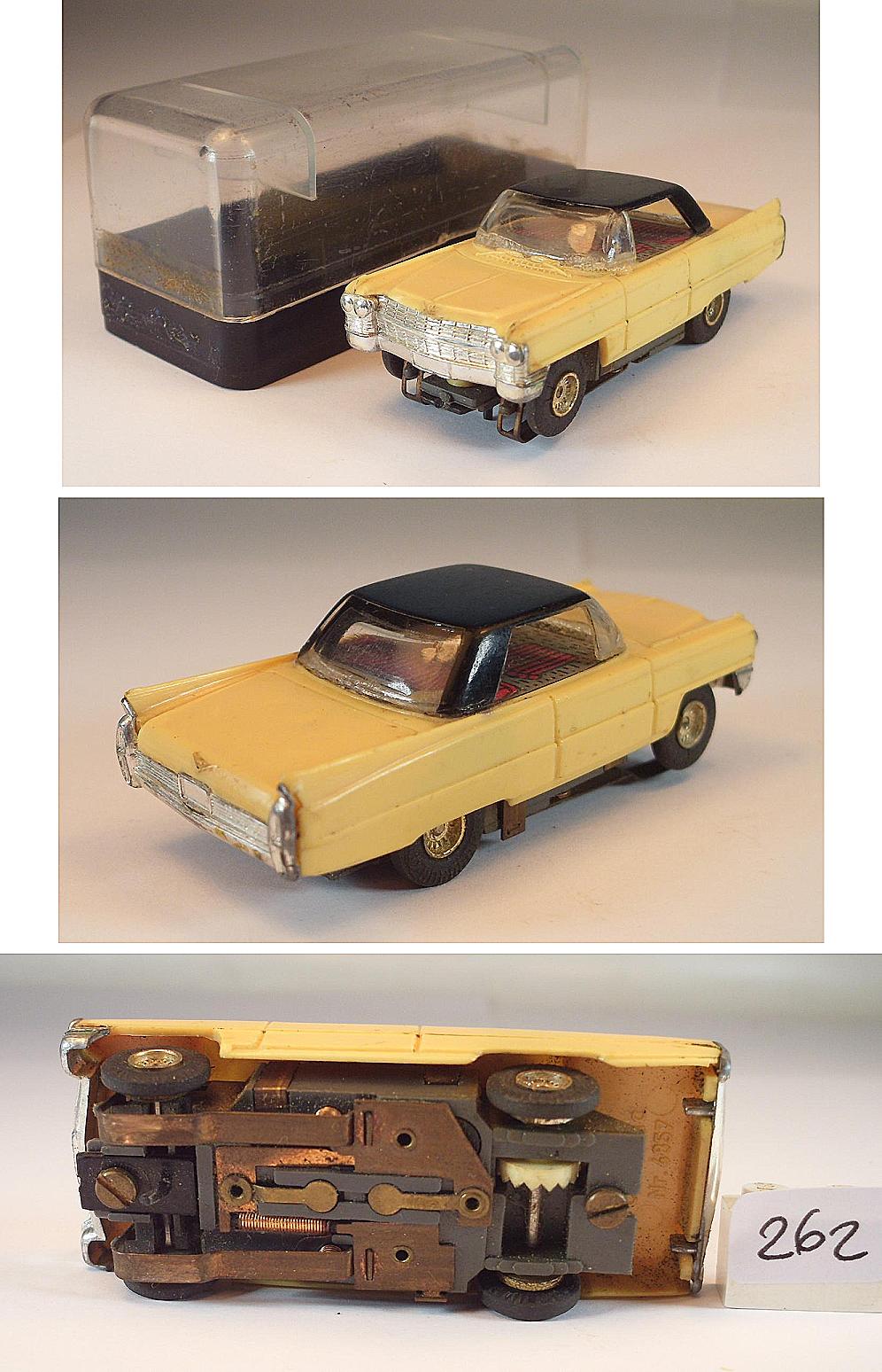 FALLER AMS | CADILLAC COUPÉ | sandgelb - rot | NEUWERTIG | RAR | TOP