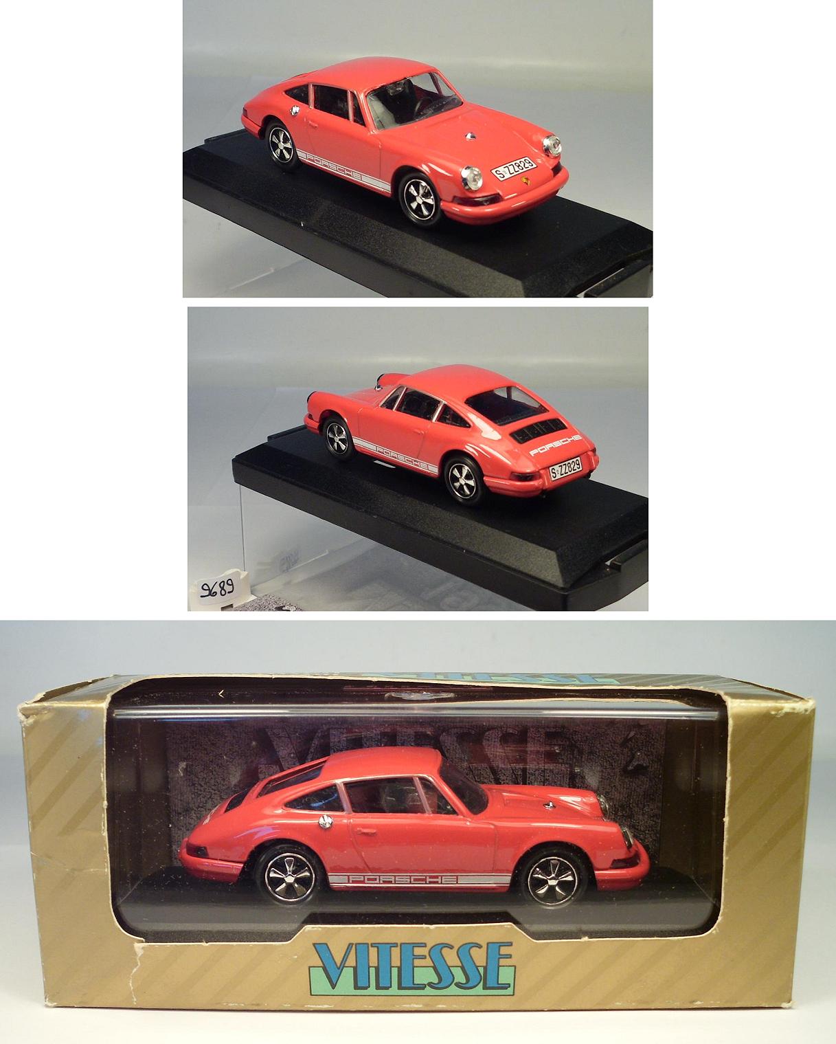 Vitesse 1/43 Porsche 911 R (1967) rot OVP #9689 | eBay