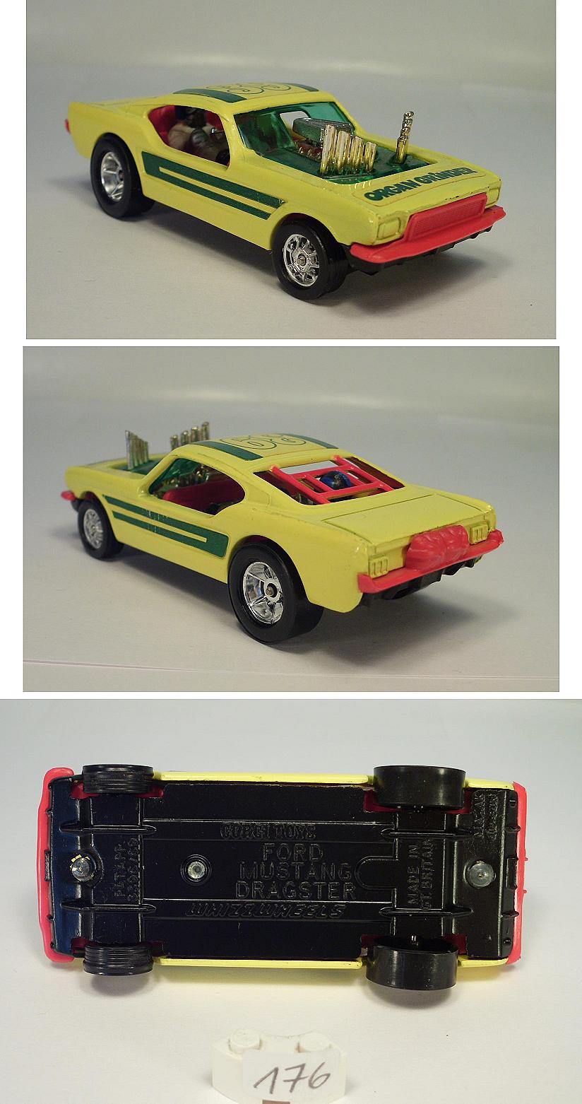 CORGI TOYS WHIZZWHEELS 166 Ford Mustang Dragster Organ Grinder #176 EUR 59,99 - DE