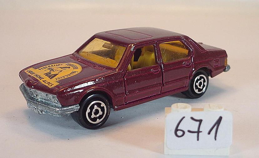 Miniature Majorette BMW 733 échelle 1/60 - Made In France Vintage - Collection