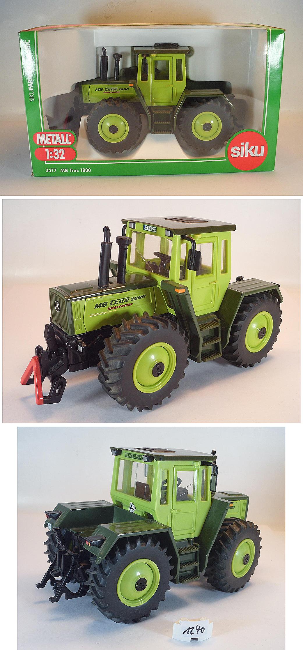 Siku 1/32 Nr.3477 MB Trac 1800 Farm Traktor Trecker Schlepper OVP #1240
