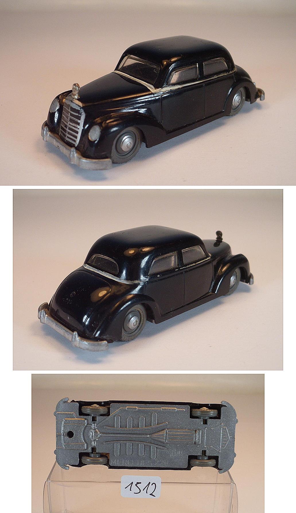 Siku Mercedes 220 Miniature Plastique 1:60 – Voiture Ancienne Collection – Allemagne