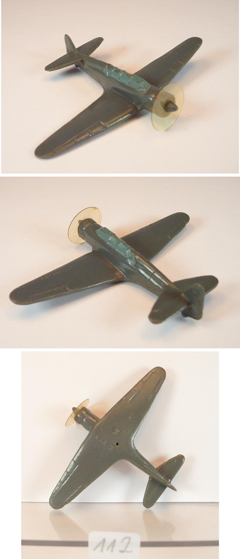 Avion Miniature Wiking Vultee V12 – 1:200, époque 1940-45, Gris
